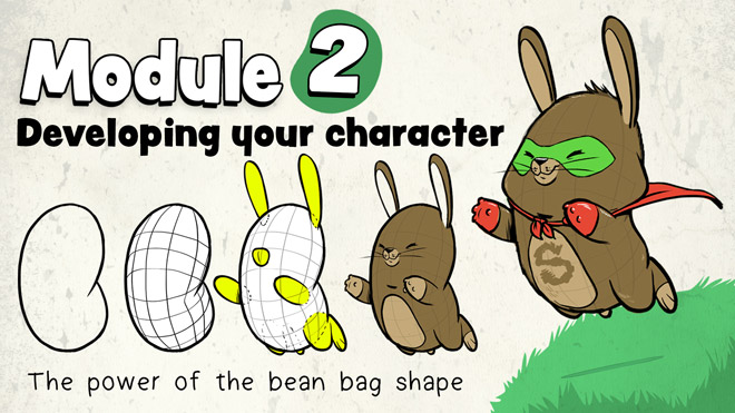 Use a jellybean shape to create adorable characters